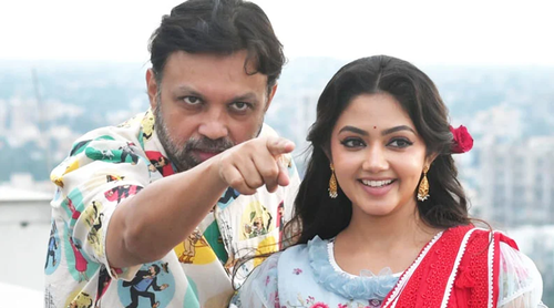 নবাগত অভিনেত্রী দিব্যাণীর কাছ থেকে যা যা শিখছেন সৃজিত
