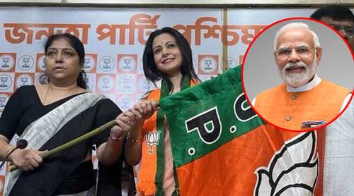 বিজেপিতে যোগ দিয়ে মোদিকে ধন্যবাদ জানালেন কোয়েল মল্লিক