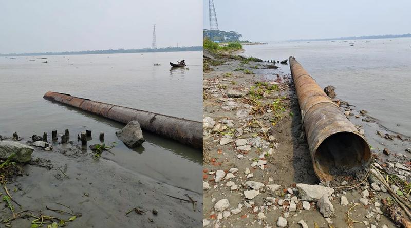 সেতু রক্ষার পাইপ চুরি, বিএনপি নেতাসহ আটক ৯