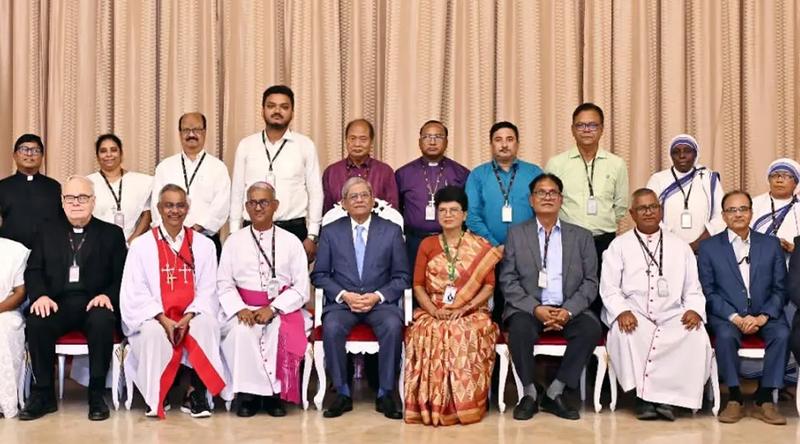 খ্রিষ্টানদের অধিকার নিশ্চিত করে ঐক্যবদ্ধ দেশ গড়ার আহ্বান রাষ্ট্রপতির