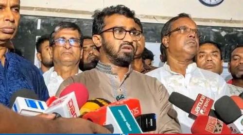 ফাঁসির দড়ির ভয়ে শেখ হাসিনা কখনো বাংলাদেশে ফিরবেন না: রাশেদ খাঁন
