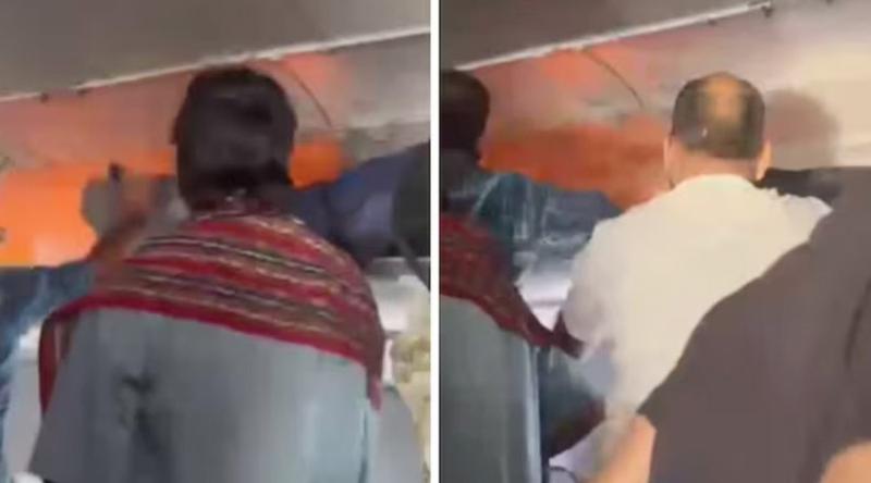 মাঝ আকাশে যাত্রীর পাওয়ার ব্যাংক থেকে উড়োজাহাজে আগুন