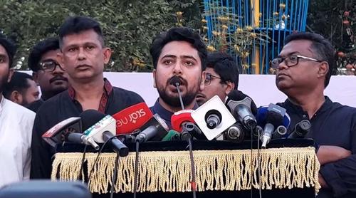 চুক্তি শেষে ভারতের কাছ থেকে গঙ্গার ন্যায্য হিস্যা আদায় করব: নাহিদ ইসলাম