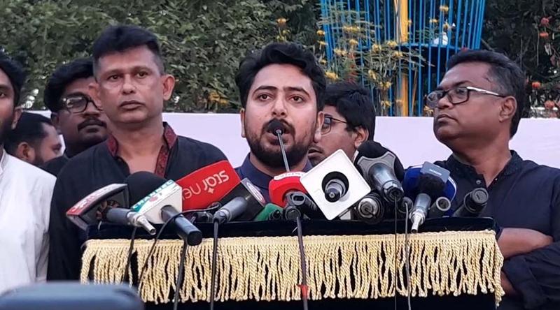 চুক্তি শেষে ভারতের কাছ থেকে গঙ্গার ন্যায্য হিস্যা আদায় করব: নাহিদ ইসলাম