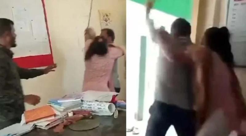 স্কুলে মারামারি করা সেই দুই শিক্ষক সম্পর্কে স্বামী-স্ত্রী, একসঙ্গে বদলির সুপারিশ