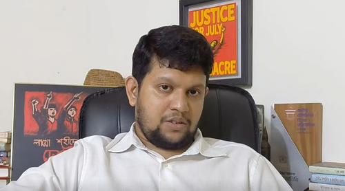 বিএনপি বিরোধিতা করতে গিয়ে জাশির কোলে ওঠার খেসারত দিতেই হবে: মাহফুজ আলম