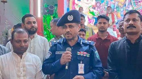 মন্দিরে পূজা, মসজিদে আজান, সম্প্রীতির এই বাংলাদেশকে ভালোবাসি : ডিআইজি