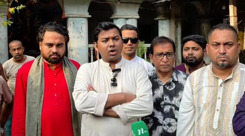 চট্টগ্রামে পূজামণ্ডপ পরিদর্শনে সরওয়ার তুষার
