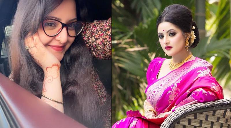 শিউলি ফুলের খোঁজে পরীমনি