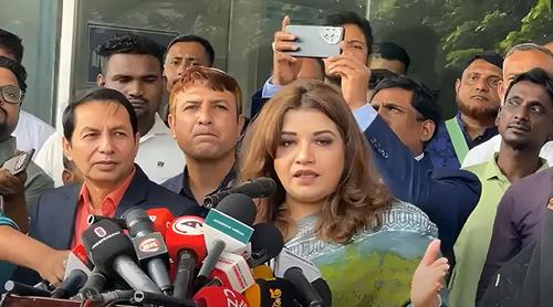 হুতিদের ক্ষেপণাস্ত্র হামলায় নিহত শাহেদের মরদেহ গ্রহণ করলেন শামা ওবায়েদ