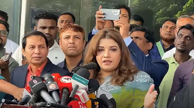 হুতিদের ক্ষেপণাস্ত্র হামলায় নিহত শাহেদের মরদেহ গ্রহণ করলেন শামা ওবায়েদ