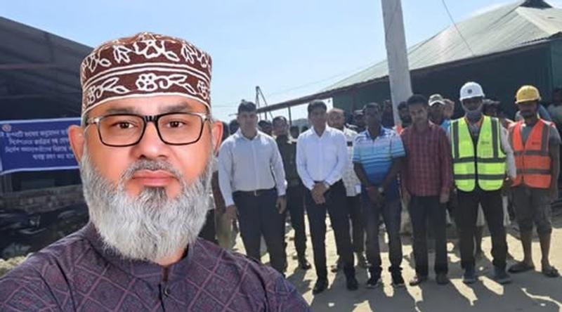 এমপি মাসুদ সাঈদীর রিসোর্টের নির্মাণকাজ বন্ধ করে দিল প্রশাসন