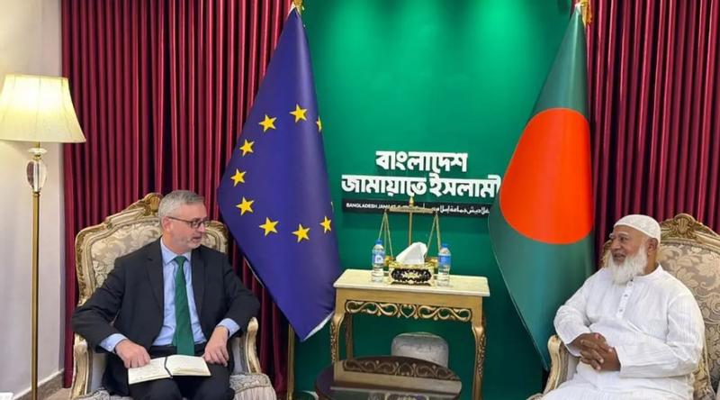 বিরোধীদলীয় নেতার সঙ্গে ইউরোপীয় ইউনিয়নের প্রতিনিধিদলের সৌজন্য সাক্ষাৎ