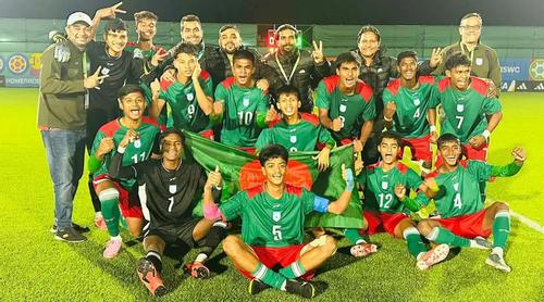 গ্যাবনকে ১-০ গোলে হারিয়ে বিশ্বকাপের ফাইনালে বাংলাদেশ