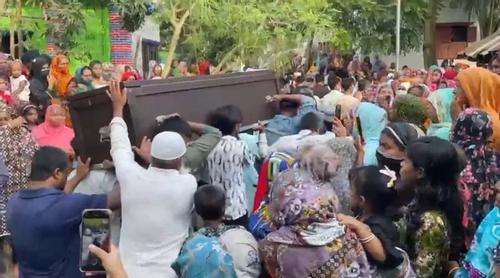 সৌদির কারখানার আগুনে নিহত ২ প্রবাসীর মরদেহ পৌঁছাল নাটোরে