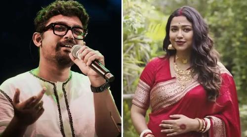 ‘ভালোবাসা বেঁচে আছে…’, বেবি বাম্প আগলে শোভনের ‘মায়া ভরা রাত’ মনে করালেন সোহিনী