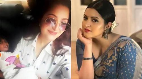 ‘তিন নম্বর জন ডান’, পরীমণির কোলে থাকা শিশুকে নিয়ে নানা জল্পনা