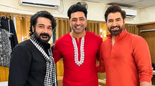 উত্তম কুমারের জন্মশতবর্ষে এক ফ্রেমে টলিউডের তিন মহাতারকা