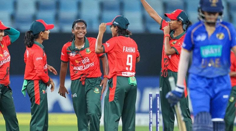 আরব আমিরাতকে হারিয়ে নারী এশিয়া কাপের সেমিফাইনালে বাংলাদেশ