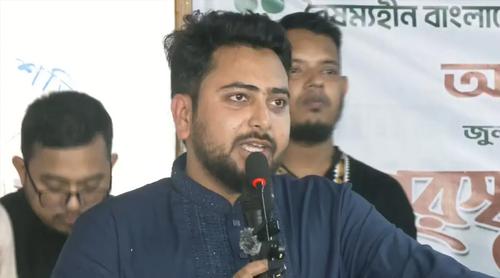 সরকারও আশির দশকে ফিরে যেতে চাইছে : নাহিদ ইসলাম