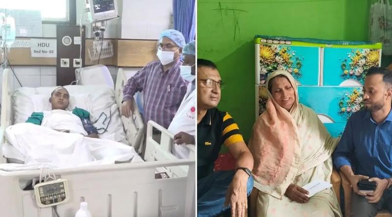 গুম হওয়া আলামিনের মা ও শহীদ জুবায়েরের বোনের খোঁজ নিলেন প্রধানমন্ত্রী