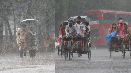 রাজধানীতে স্বস্তির বৃষ্টি