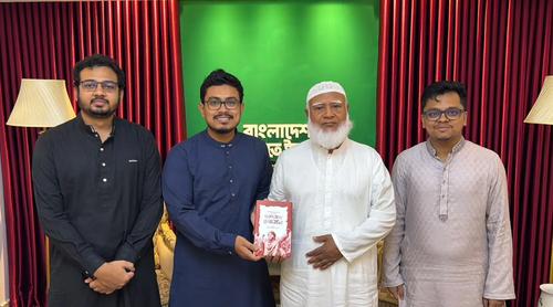 জামায়াত আমিরের সঙ্গে ডাকসু নেতাদের সাক্ষাৎ