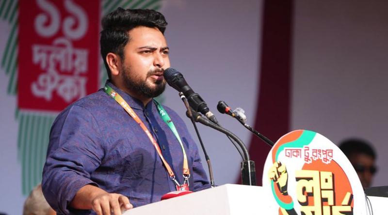 মানবাধিকার হরণের সব প্রক্রিয়া সম্পন্ন করেছে বিএনপি সরকার: নাহিদ ইসলাম