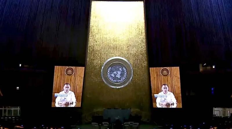 এসডিজি অর্জনে বিশ্ব নেতাদের সঙ্গে কাজ করার আহ্বান প্রধানমন্ত্রীর