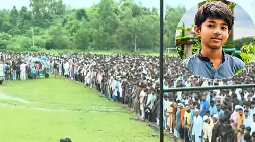 কুমিল্লা বিশ্ববিদ্যালয় মাঠে অপ্রতিমের প্রথম জানাজা সম্পন্ন