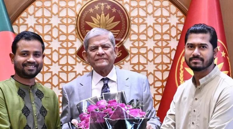 রাষ্ট্রপতির সঙ্গে গণঅধিকার পরিষদ নেতাদের সাক্ষাৎ