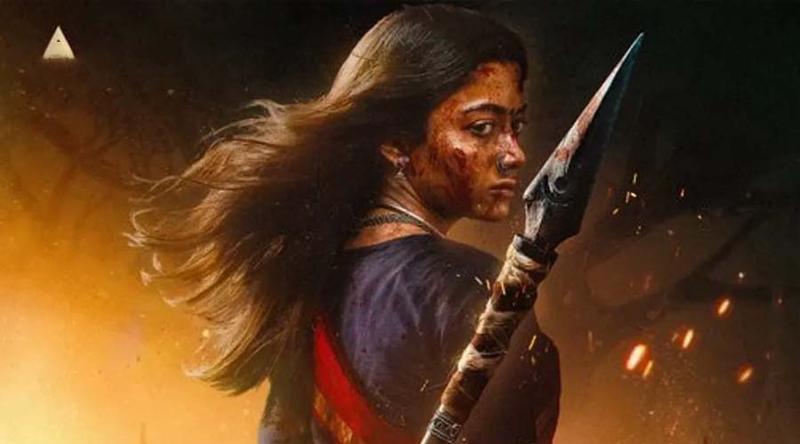গ্ল্যামার ছেড়ে অ্যাকশন লুকে চমকে দিলেন রাশমিকা