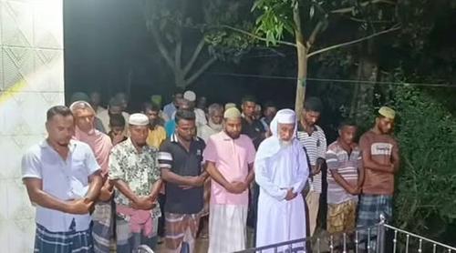 সাতক্ষীরায় এমপি গাজী নজরুলের দ্বিতীয় স্ত্রীর দাফন সম্পন্ন