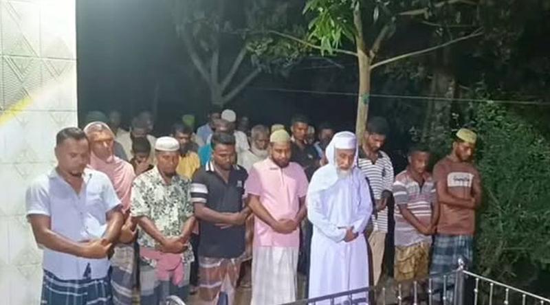 সাতক্ষীরায় এমপি গাজী নজরুলের দ্বিতীয় স্ত্রীর দাফন সম্পন্ন
