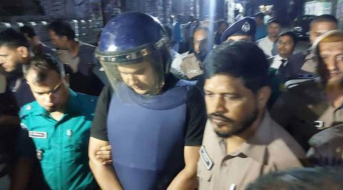 রাষ্ট্রদ্রোহ মামলায় ৫ দিনের রিমান্ডে ক্যান্টনমেন্ট থানার সাবেক ওসি