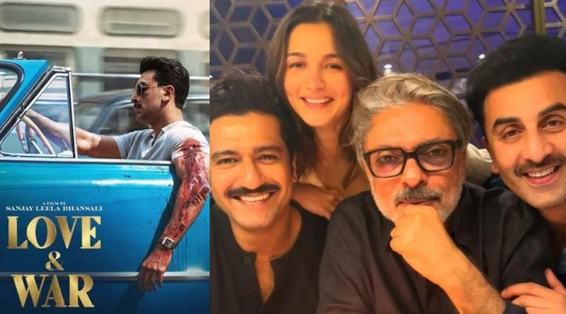 বানসালির ‘লাভ অ্যান্ড ওয়ার’-এর পোস্টারে নতুন লুকে রণবীর