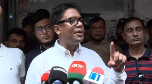 কারও গায়ে হাত দেইনি, আইন নিজের হাতে তুলে নেয় না যুবদল: জাসদ কার্যালয়ে নয়ন