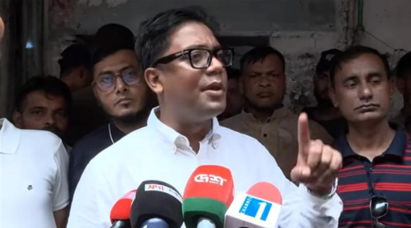 কারও গায়ে হাত দেইনি, আইন নিজের হাতে তুলে নেয় না যুবদল: জাসদ কার্যালয়ে নয়ন