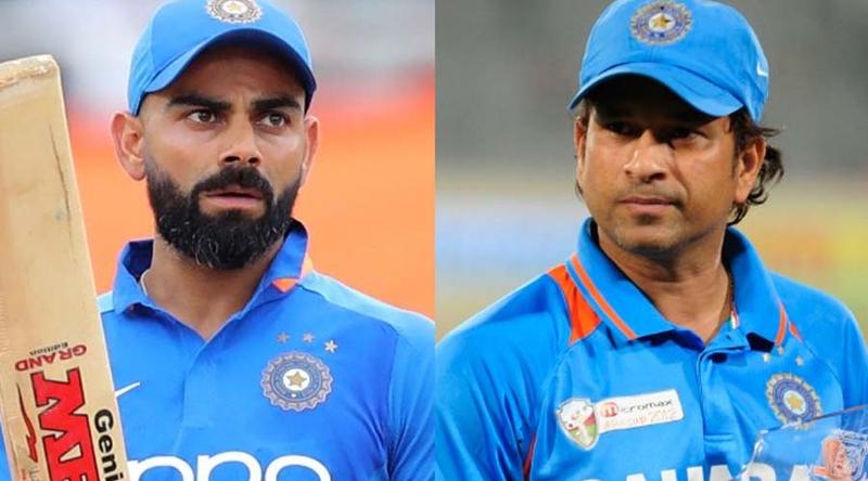 শচীনের একাধিক রেকর্ড ভাঙার অপেক্ষায় কোহলি