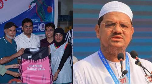 সাদিক কায়েম মেয়েদের প্যান্ট-জার্সি পরিয়ে মাঠে নামিয়ে গর্ব করে: চরমোনাই পীর
