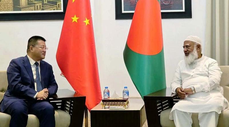 বিরোধীদলীয় নেতার সঙ্গে চীনের রাষ্ট্রদূতের বিদায়ী সাক্ষাৎ